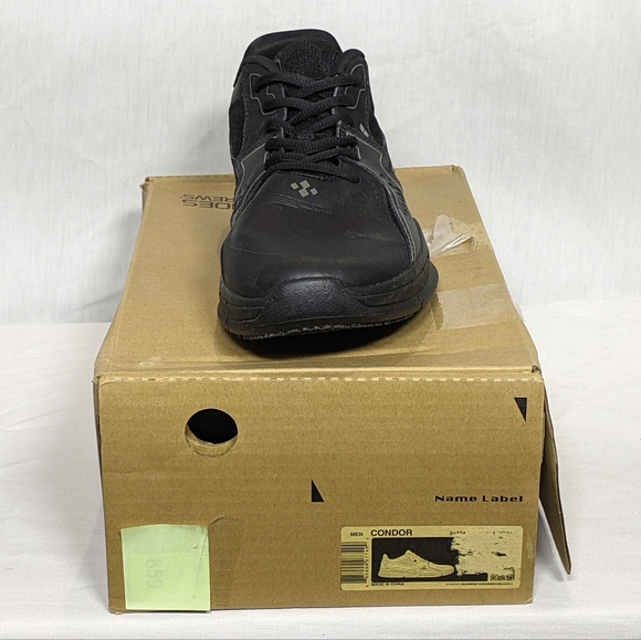 NEW Shoes for Crews Mens Condor Slip Resistant Food Service Work Sz 10 black - Picture 4 of 4